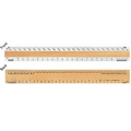 Double Bevel Architectural Ruler / A Scale Group (12")